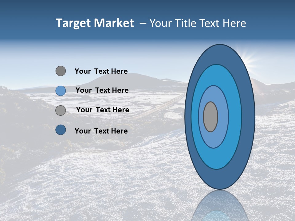 Ray Furnace Rock PowerPoint Template