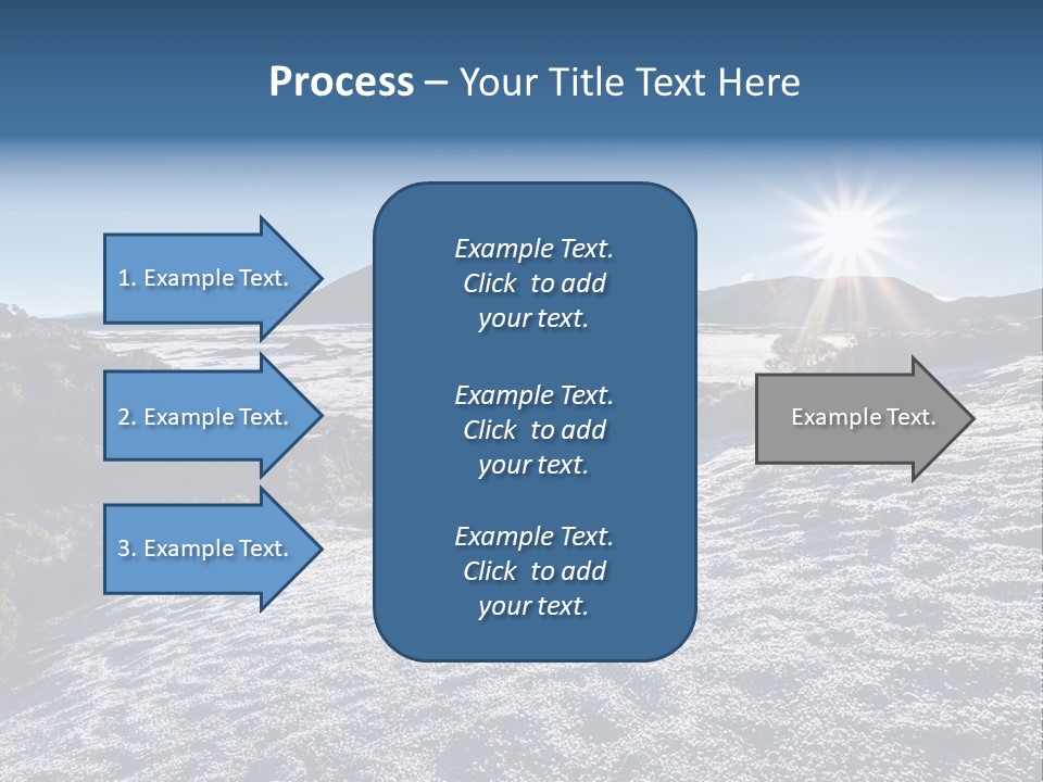 Ray Furnace Rock PowerPoint Template