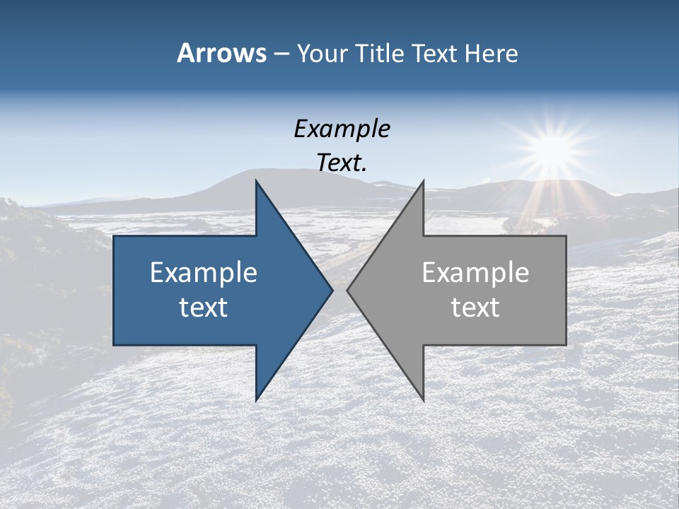 Ray Furnace Rock PowerPoint Template