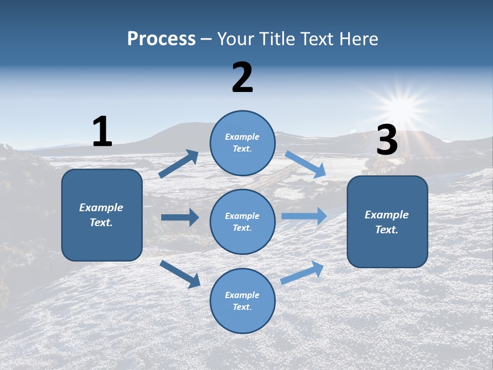 Ray Furnace Rock PowerPoint Template