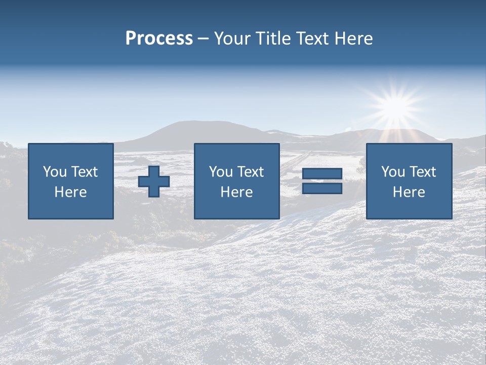 Ray Furnace Rock PowerPoint Template