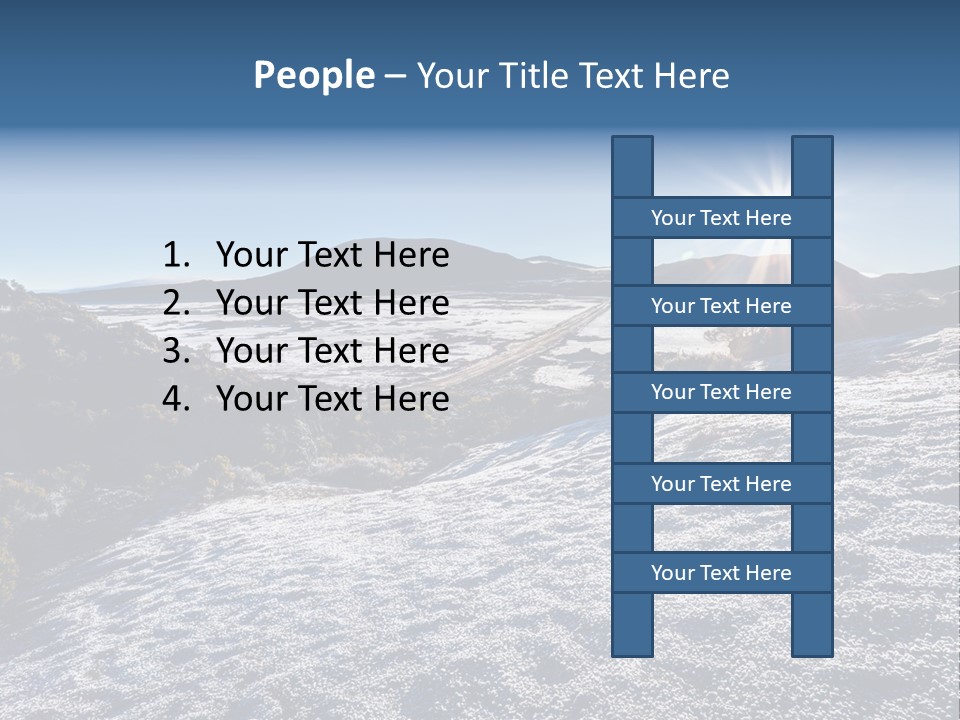 Ray Furnace Rock PowerPoint Template