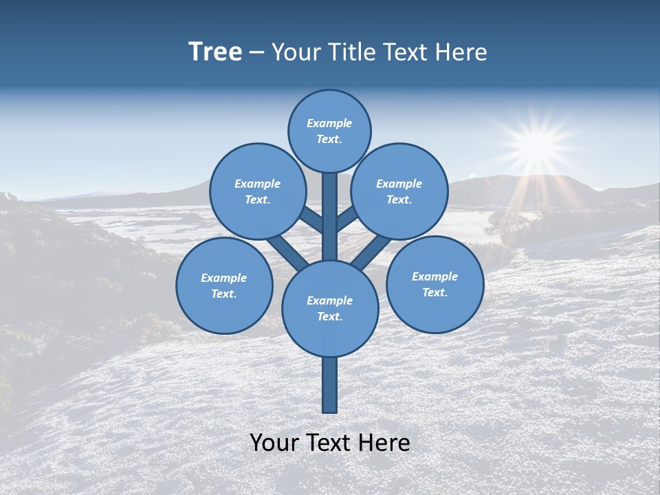 Ray Furnace Rock PowerPoint Template