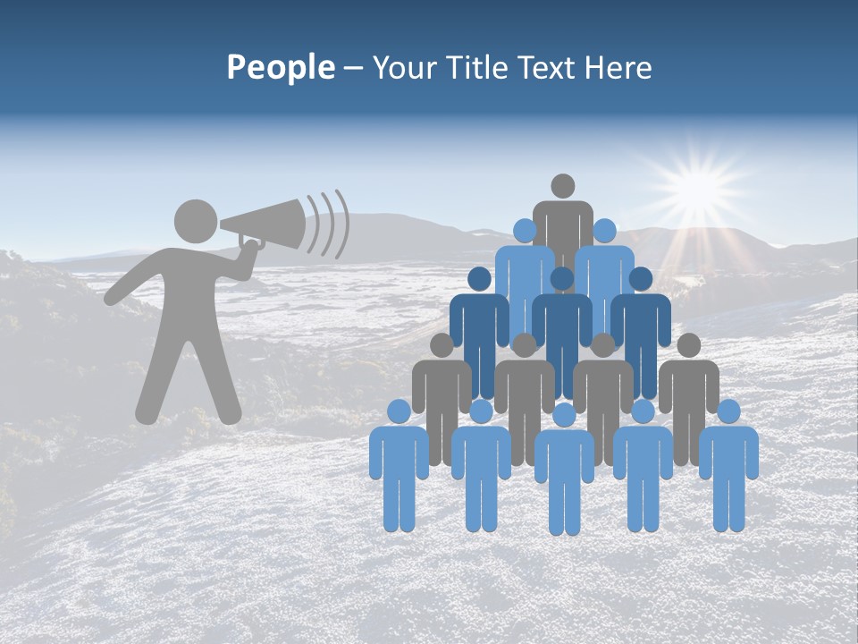 Ray Furnace Rock PowerPoint Template