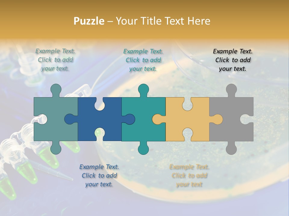 Holding Biochemistry Biotechnology PowerPoint Template