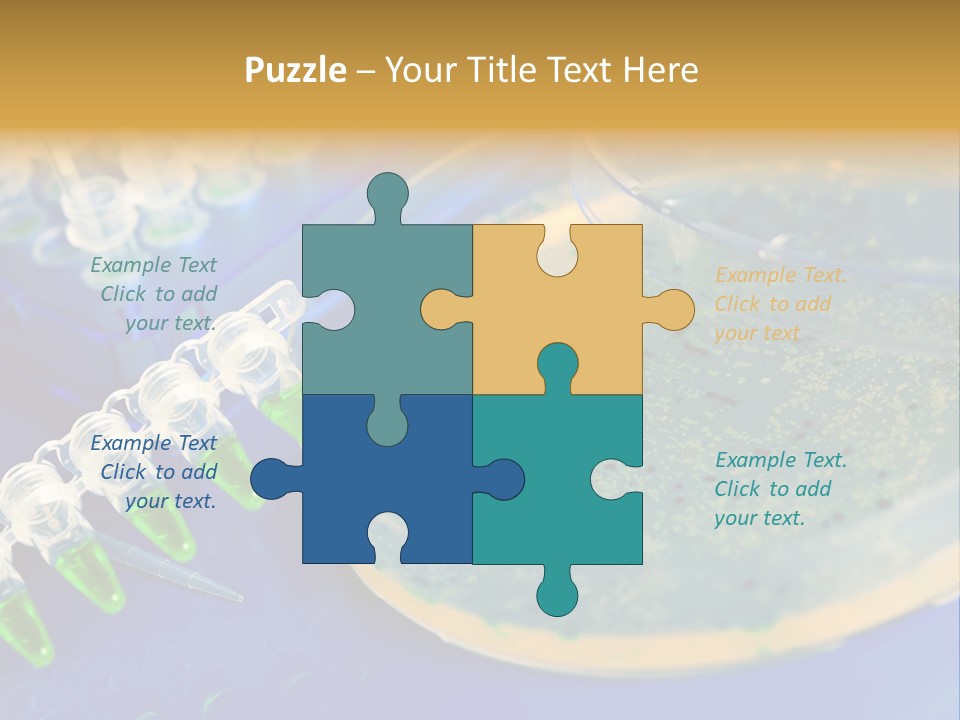 Holding Biochemistry Biotechnology PowerPoint Template