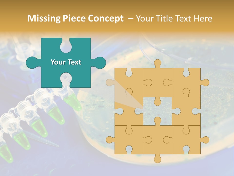 Holding Biochemistry Biotechnology PowerPoint Template