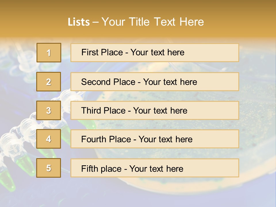 Holding Biochemistry Biotechnology PowerPoint Template