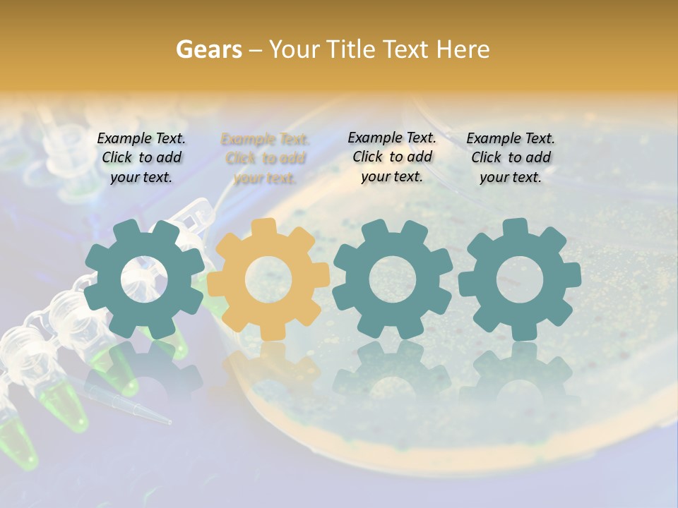 Holding Biochemistry Biotechnology PowerPoint Template