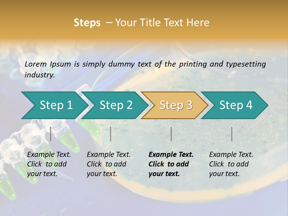 Holding Biochemistry Biotechnology PowerPoint Template