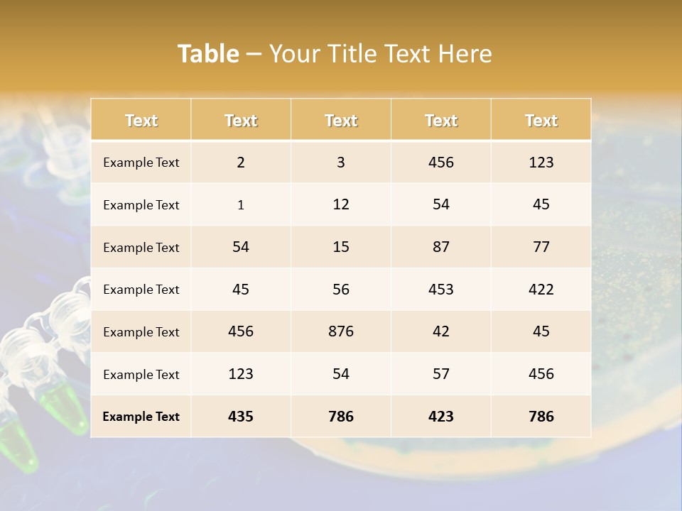 Holding Biochemistry Biotechnology PowerPoint Template
