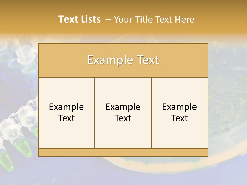 Holding Biochemistry Biotechnology PowerPoint Template