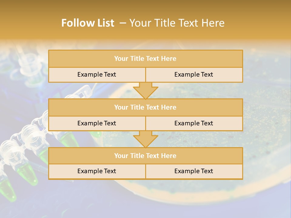Holding Biochemistry Biotechnology PowerPoint Template