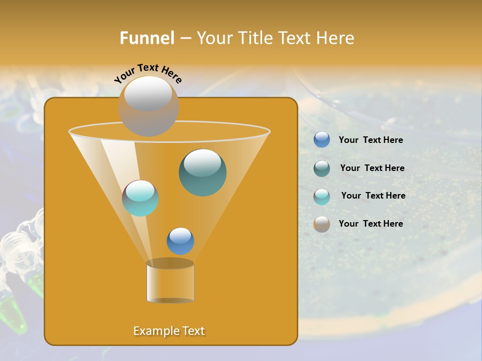 Holding Biochemistry Biotechnology PowerPoint Template