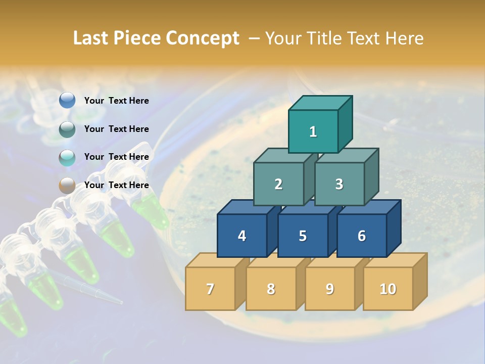 Holding Biochemistry Biotechnology PowerPoint Template