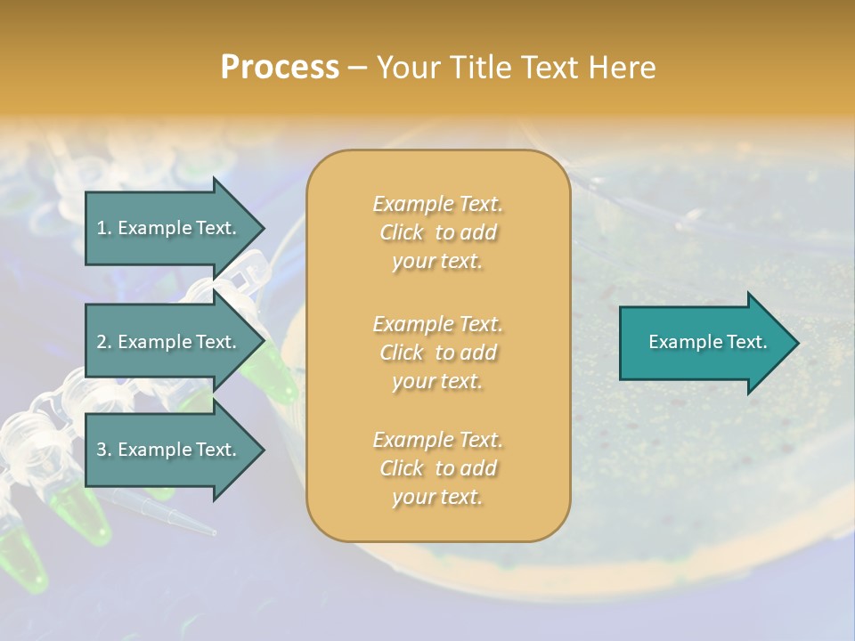 Holding Biochemistry Biotechnology PowerPoint Template