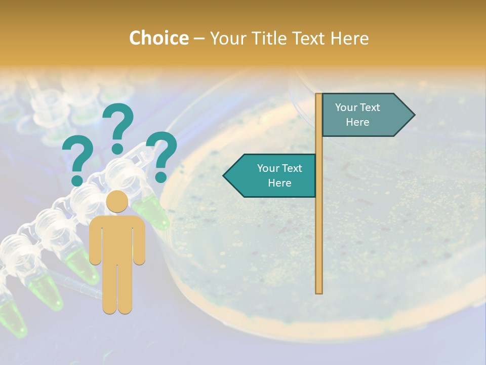 Holding Biochemistry Biotechnology PowerPoint Template