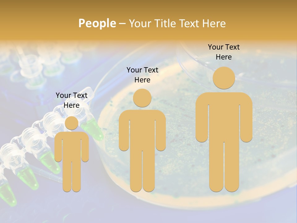 Holding Biochemistry Biotechnology PowerPoint Template