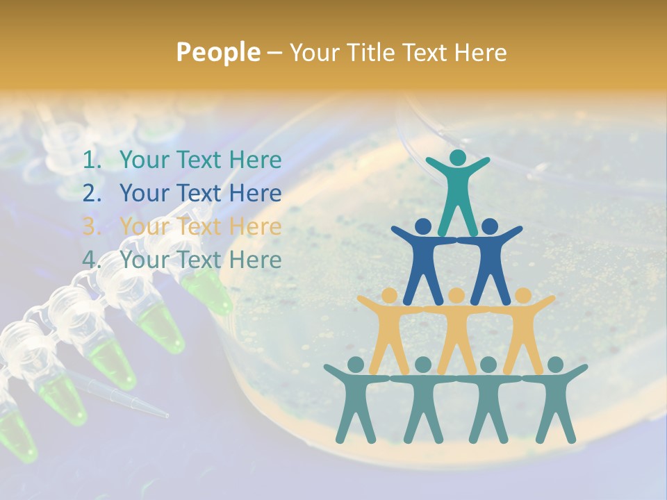 Holding Biochemistry Biotechnology PowerPoint Template