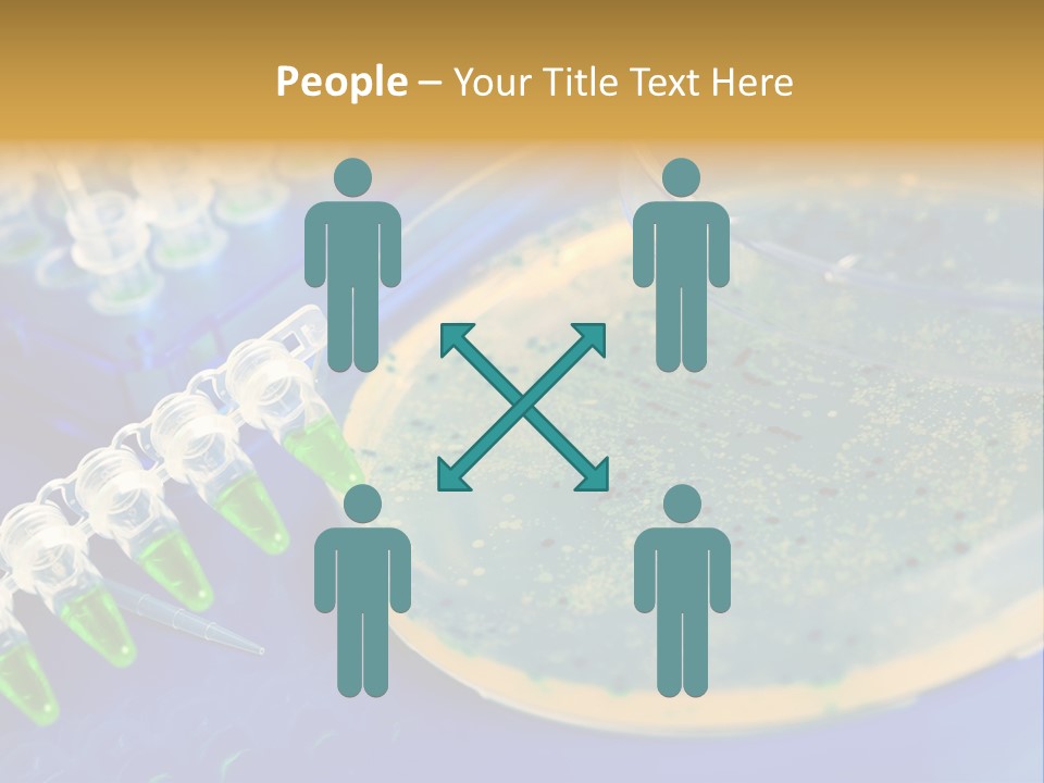 Holding Biochemistry Biotechnology PowerPoint Template