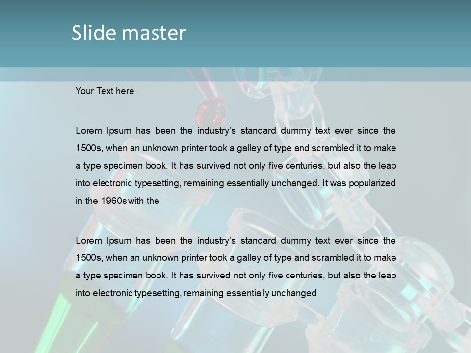 Research Green Disposable PowerPoint Template