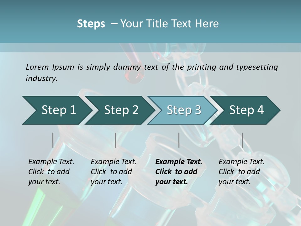 Research Green Disposable PowerPoint Template