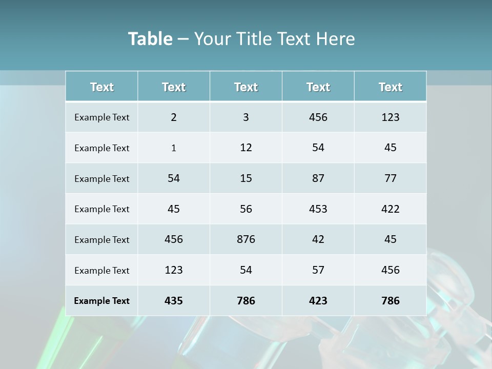 Research Green Disposable PowerPoint Template