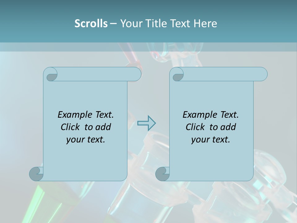Research Green Disposable PowerPoint Template