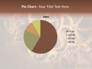 Antique Engine Technical PowerPoint Template