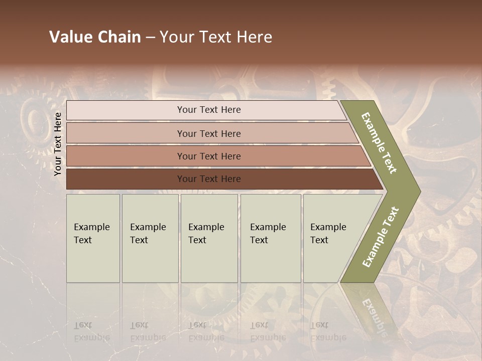 Antique Engine Technical PowerPoint Template