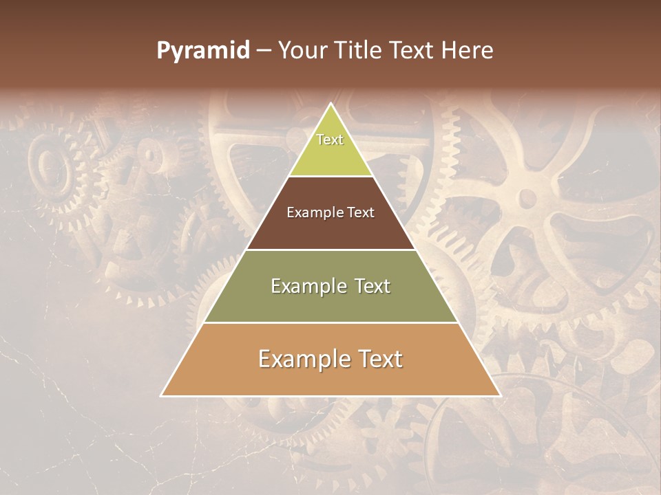 Antique Engine Technical PowerPoint Template