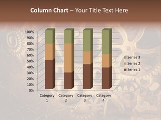 Antique Engine Technical PowerPoint Template