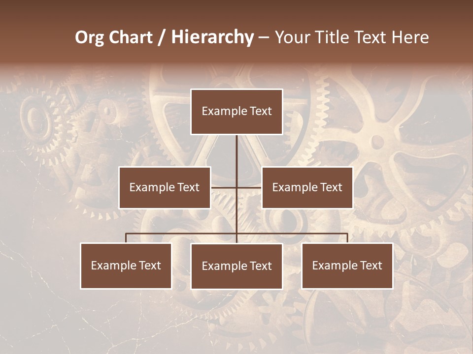 Antique Engine Technical PowerPoint Template
