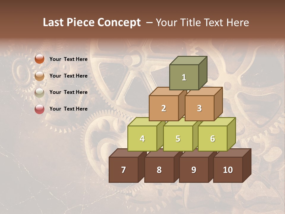 Antique Engine Technical PowerPoint Template