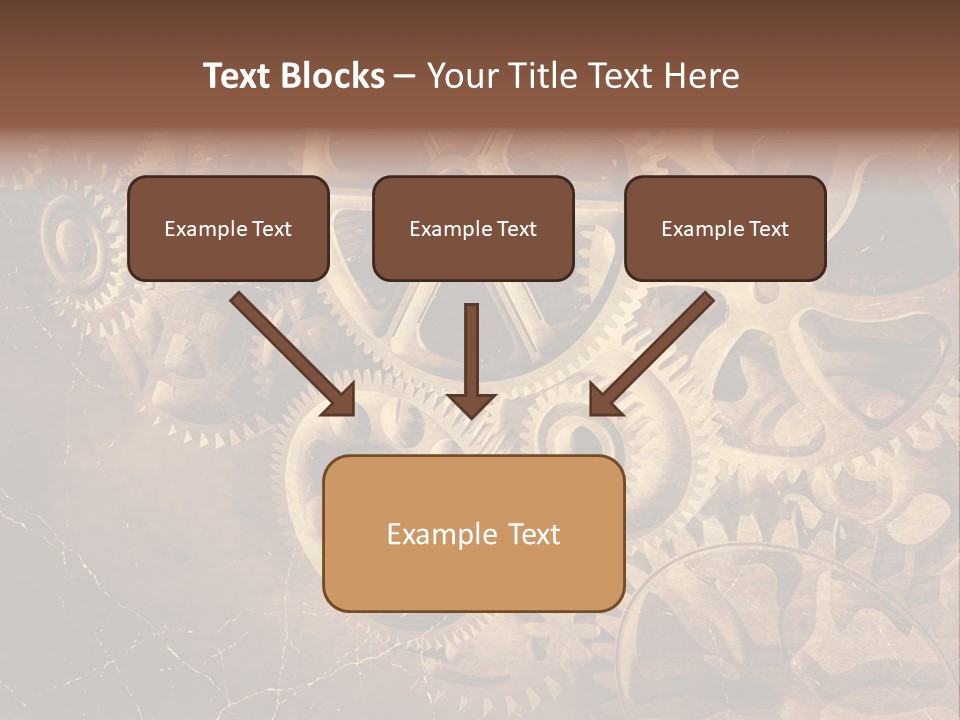 Antique Engine Technical PowerPoint Template