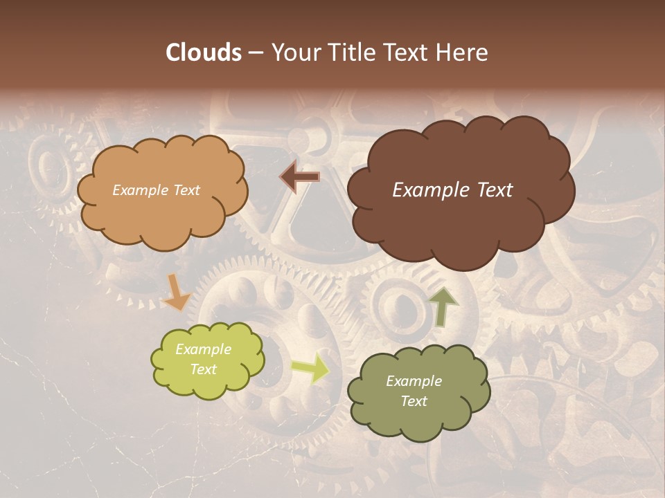 Antique Engine Technical PowerPoint Template