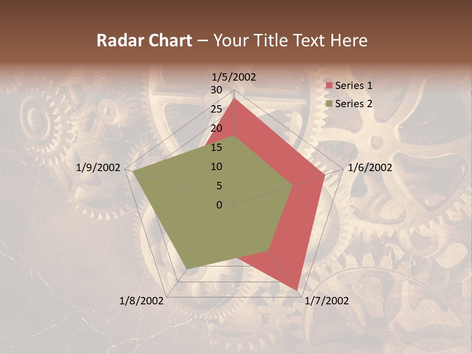Antique Engine Technical PowerPoint Template