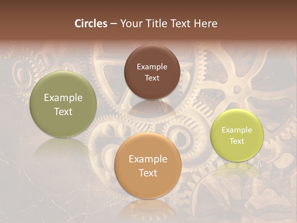 Antique Engine Technical PowerPoint Template