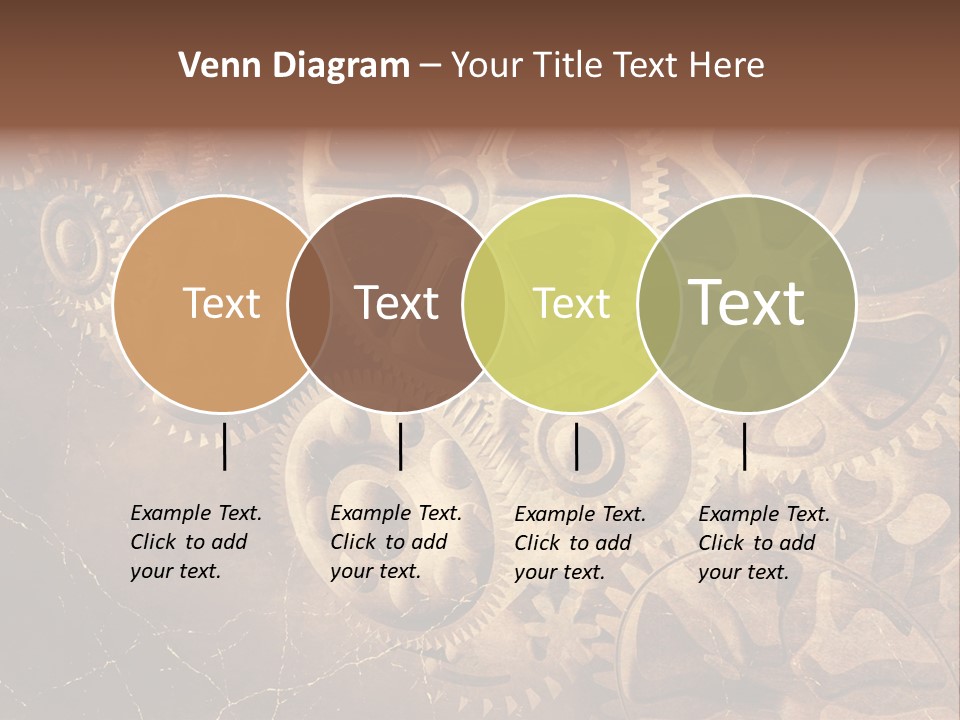 Antique Engine Technical PowerPoint Template