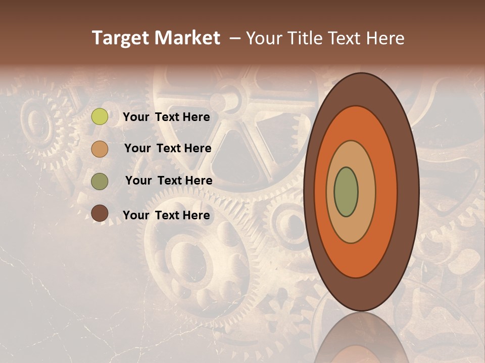 Antique Engine Technical PowerPoint Template
