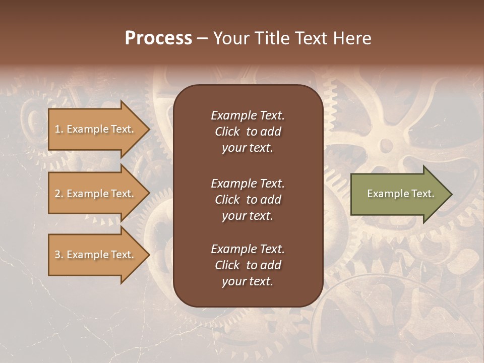 Antique Engine Technical PowerPoint Template