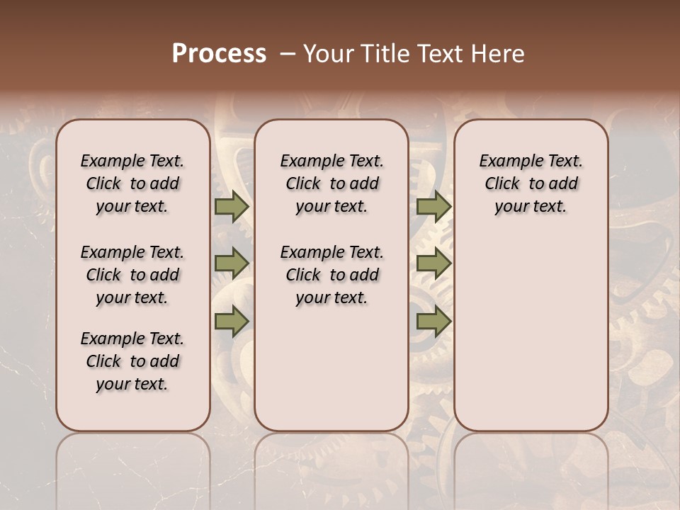 Antique Engine Technical PowerPoint Template