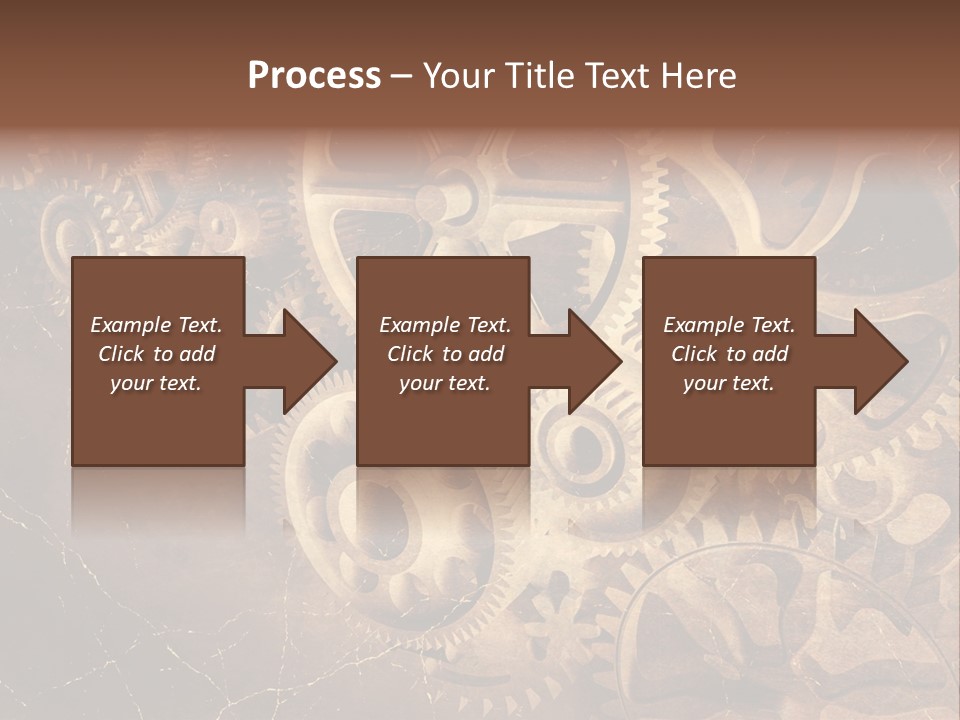 Antique Engine Technical PowerPoint Template