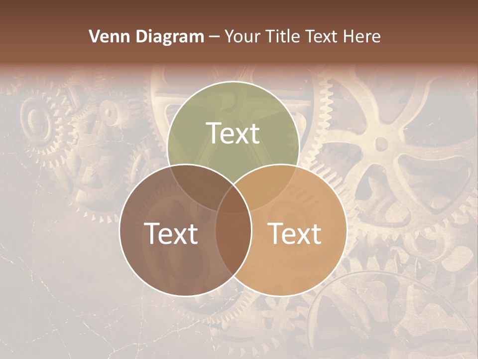 Antique Engine Technical PowerPoint Template