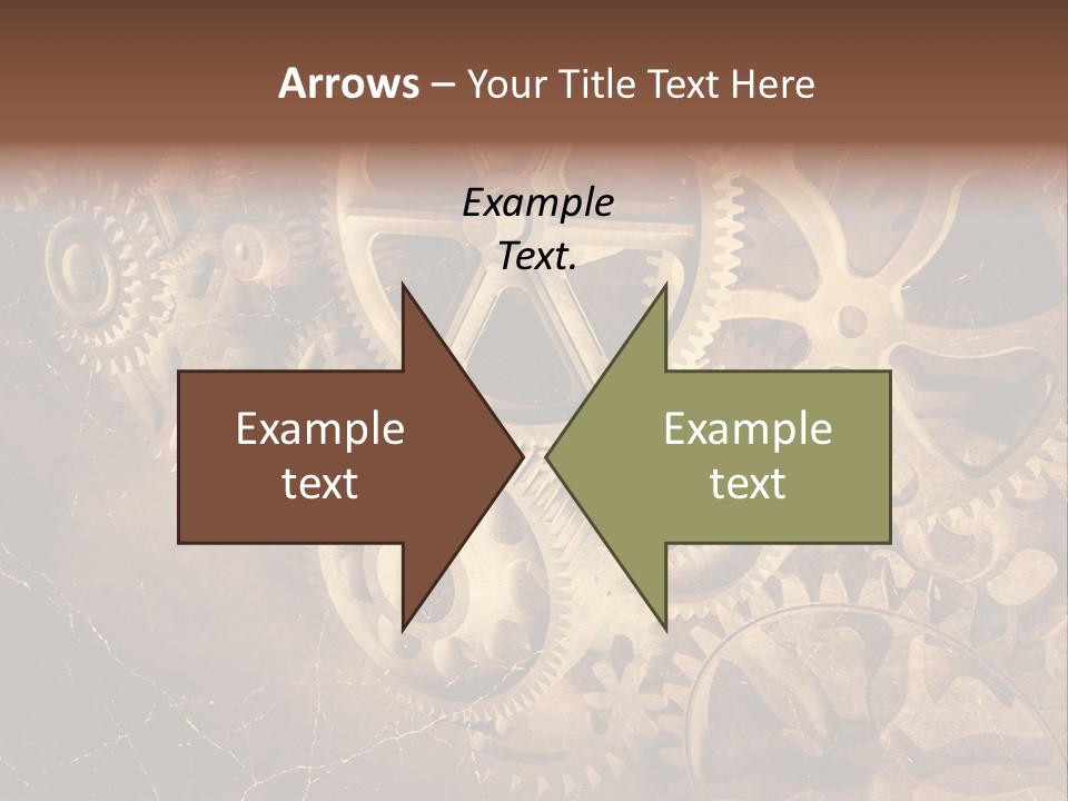 Antique Engine Technical PowerPoint Template