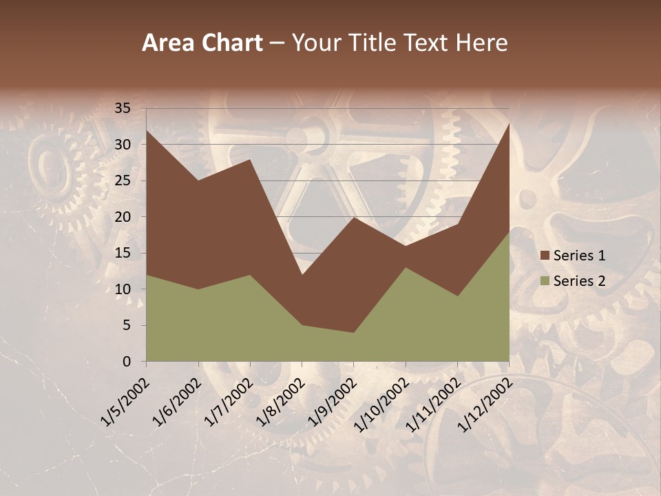 Antique Engine Technical PowerPoint Template