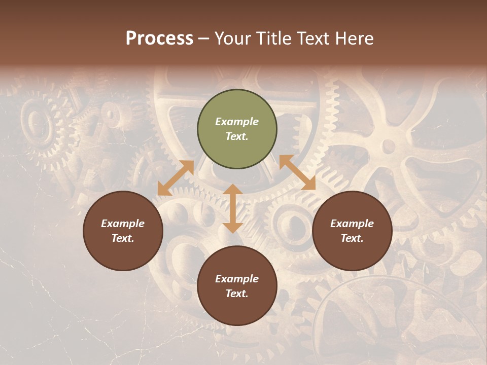 Antique Engine Technical PowerPoint Template