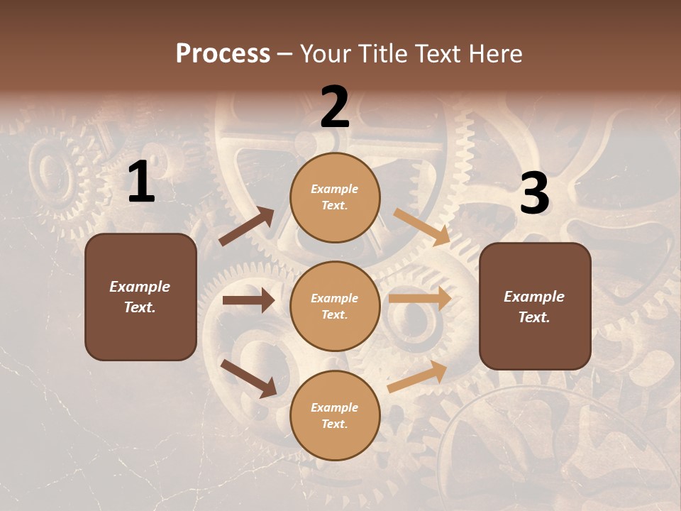 Antique Engine Technical PowerPoint Template