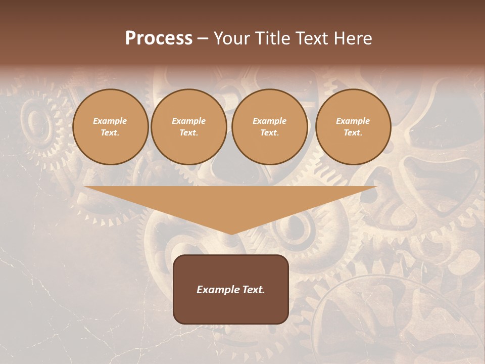 Antique Engine Technical PowerPoint Template