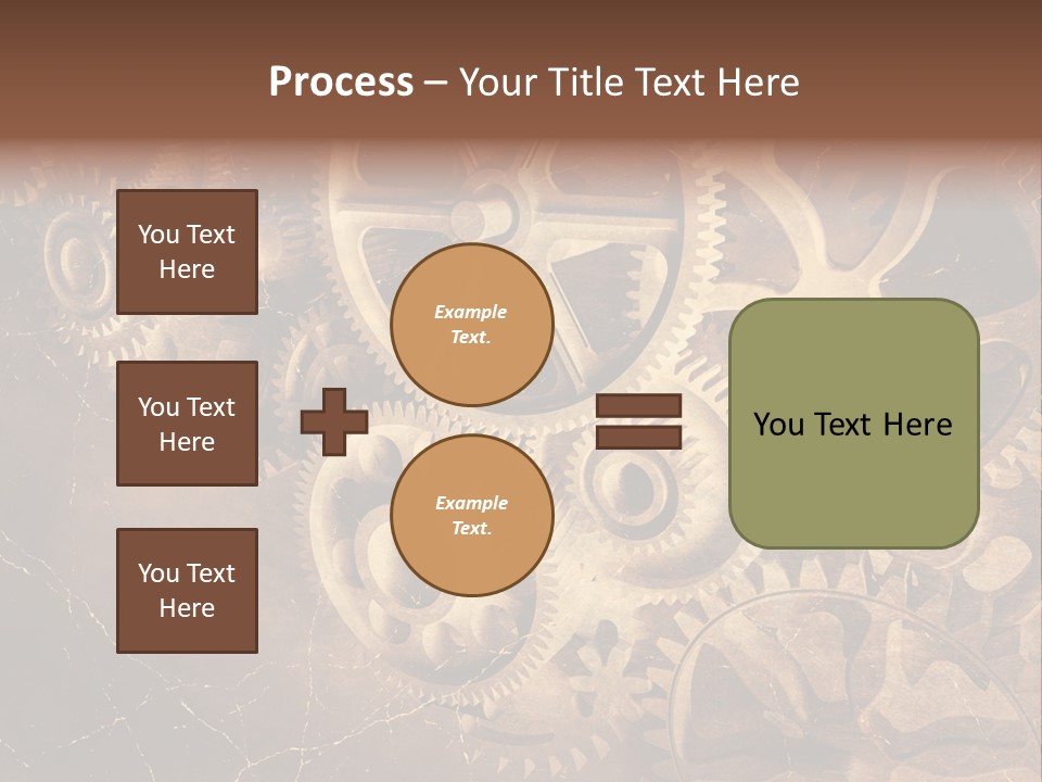 Antique Engine Technical PowerPoint Template